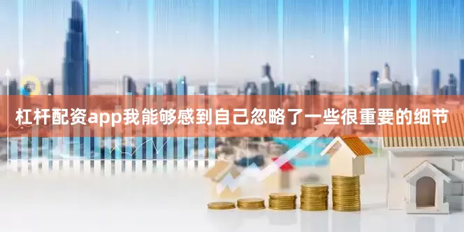杠杆配资app我能够感到自己忽略了一些很重要的细节